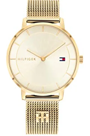 Tommy Hilfiger Analogowy zegarek kwarcowy dla kobiet, stal nierdzewna, bransoletka z ogniwami, , bransoletka