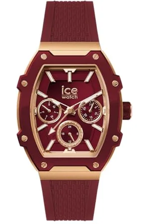 Ice-Watch ICE boliday Peach cherry Alu - aluminiowy zegarek damski z silikonowym paskiem - 023803 (Mały)