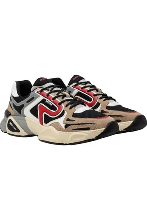 Replay Męskie buty sportowe Destiny M Night 2, 3323 Beige Black RED, 46 EU, , 46 EU