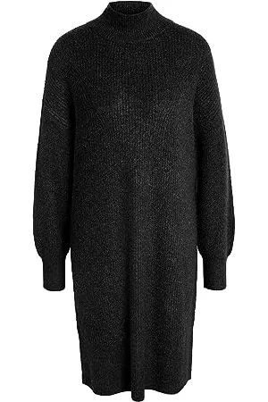 Noisy May NMNELLA L/S Highneck Knit Dress FWD NOOS, , S