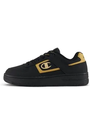 Champion Foul Play FW Low, Trampki Męskie, Czarny/Ciemny Żółty (KK009), 45.5 EU, , 45.5 EU