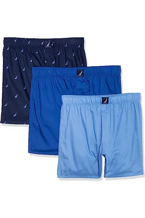 Nautica Bokserki męskie, Aero Niebieski/Morski Kobalt/Żagiel-Peacoat, M
