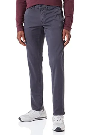 Camel Active Męskie spodnie 477875/8F30, szary (Graphite Gray), 36W / 36L