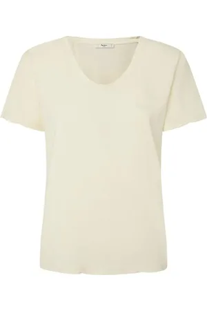 Pepe Jeans Damska koszulka Fabiana, biała, L, , L