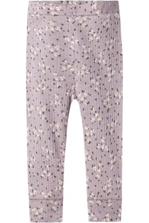 NAME IT Dziewczęce legginsy z nadrukiem, , 80