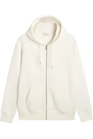 GANT Embossed Full-Zip Hoodie, , XL