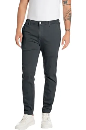 Replay Zeumar Hyperchino Color Xlite męskie spodnie slim fit, , 33W / 34L