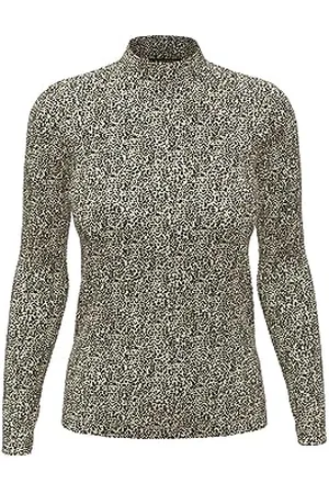 Scotch&Soda Damska koszulka z długim rękawem z nadrukiem na całej długości, , XS