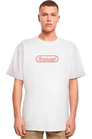 Merchcode MC Men Tops The Deskorolka Magazin Logo Oversize Tee, Oversized Fit, 100% bawełna, XL, , XL