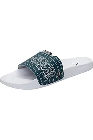PUMA Unisex Mapf1 Leadcat 2.0 Slide Sandały, biały niebieski koral - 37 EU