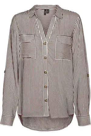 VERO MODA VMBUMPY L/S Shirt New WVN GA NOOS, , M