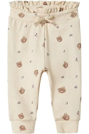 NAME IT Nbfoleisa M Pant spodnie materiałowe dla dziewczynek, , 50