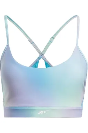 Reebok LUX Biustonosz z paskami AOP, , L
