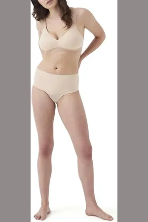 Spanx Kobiety Brief Bielizna, Beżowy, 36