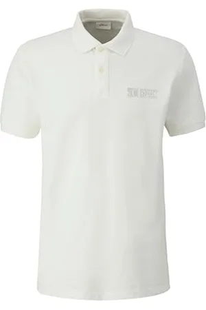 QS by s.Oliver Męska koszulka polo z nadrukiem logo, , XXL