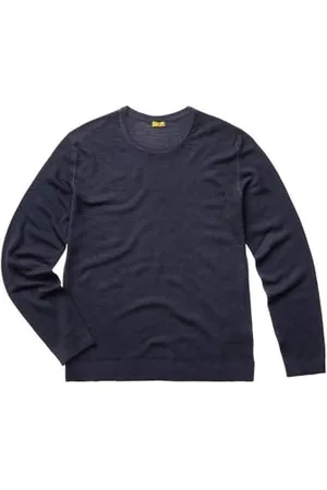 Blauer Swetry Sweter Sweter Męski, , 44