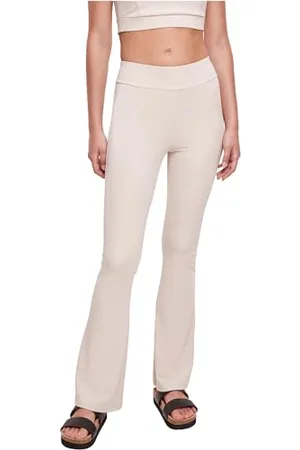 Urban classics Panie Recycled High Waist Flared Legginsy Spodnie Damskie, , 5XL EU