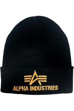 Alpha Industries 3D Beanie Dzianinowa czapka akrylowa dla mężczyzn