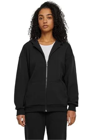 Urban classics Damska bluza z kapturem Cozy Oversized Zip Hoody, , XXL