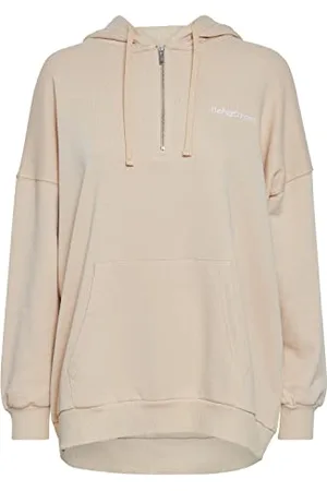 TheJoggConcept Bluza damska JCSAFINE Halfzip Hoodie Sweatshirt, , L