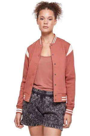 Urban classics Damska bluza 2-tone College, kurtka College, dostępna w rozmiarach od XS do 5XL, , 5XL