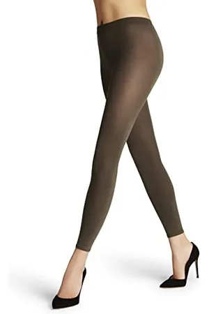 Falke Kobiety Legginsy Cotton Touch W LE bawełna jednokolorowe 1 Para, , S