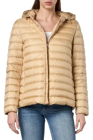 Geox Damskie kurtki D JAYSEN DOWN BROWN RICE_50, , 44