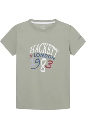 Hackett Hackett 1983 Kids Short Sleeve T-shirt 5 Years