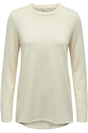 ONLY ONLIBI LS Long HIGLOW O-Neck CC KNT, , L
