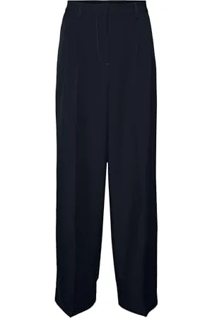 VERO MODA Vmrita Mw Wide Dad Pant spodnie damskie, , (XL) W / 32L