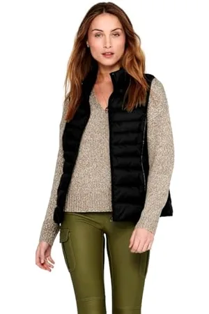 ONLY Damski płaszcz Onlnewclaire Quilted Waistcoat OTW Noos, , S