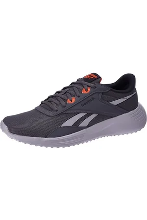 Reebok Lite 4 męskie buty do biegania, Szary Szary Pompka Pomarańczowy, 40.5 EU