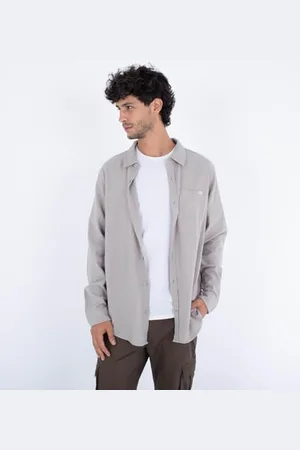 Hurley Koszula męska z długim rękawem - Portland Organic Flannel, , M