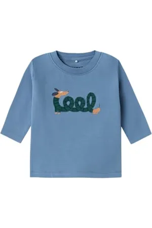 NAME IT Nbmkeyman Ls Top Box T-shirt dla chłopców, , 68