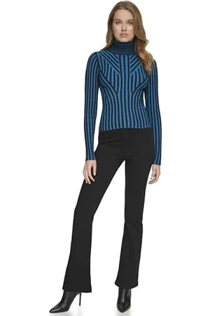 DKNY Sweter damski z kołnierzem, , M