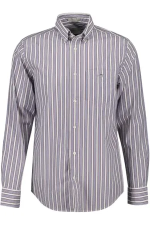 GANT REG POPLIN Stripe Shirt, , M