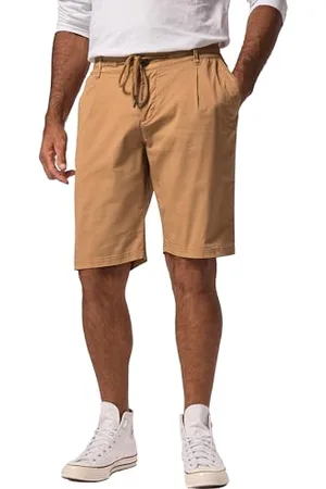 JP 1880 Męskie, duże rozmiary, bermudy, chino, wsuwane, krój brzucha, Flexnamic, , XL