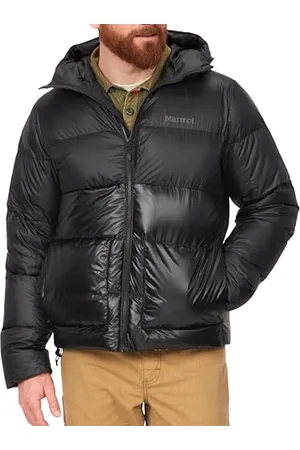 Marmot Meżczyzni Guides Down Hoody, Lekka Kurtka Puchowa, Ciepła Kurtka Zimowa, Wodoodporna Kurtka Pikowana, Wiatroszczelna Kurtka Funkcjonalna, Kompaktowa Kurtka Outdoorowa z Kapturem, , S