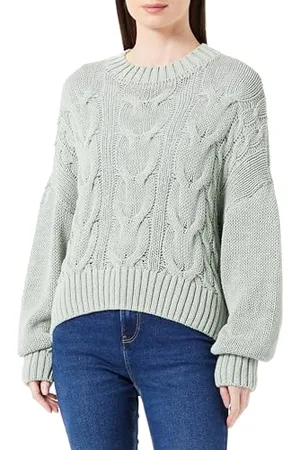 Mavi Bluza z okrągłym dekoltem; Aqua Gray, , L