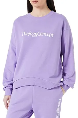 TheJoggConcept JCSAFINE bluza damska z napisem, luźny krój, , M