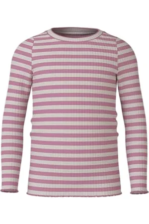 NAME IT Dziewczęca Nmfvemma Ls Slim Top koszulka z długim rękawem, , 104
