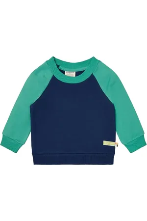 loud + proud Bluza dziecięca z raglanowymi rękawami, certyfikat GOTS, , 146-152