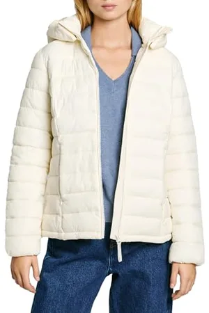 Pepe Jeans Damskie szorty Ammy, kurtka, białe, S, , S