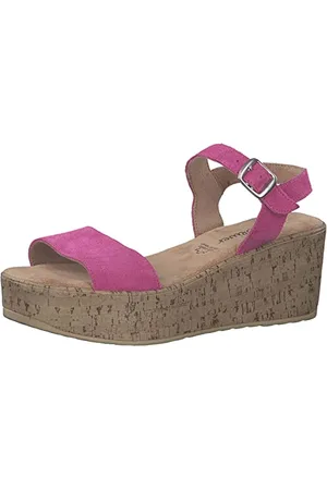 QS by s.Oliver Damskie sandały klinowe 5-28311-20, , 40 EU