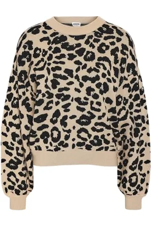 Noisy May NMCHARLOTT L/S O-NECK KNIT FWD NOOS, , M