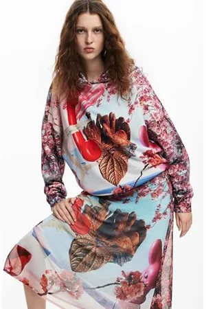 Desigual SW_SURRAL Blossom_L, 9019 Tutti Fruti, M, , M