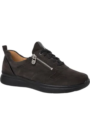 Ganter Damskie sneakersy Kira, antracytowe, 37,5 EU, , 37.5 EU X-Weit