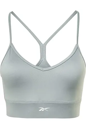Reebok Damski biustonosz sportowy, zielony , L