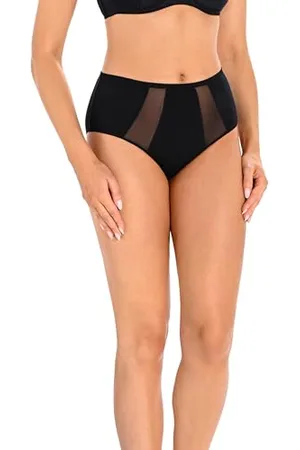Teyli Damskie slipy w talii, bawełniane, wysoka talia, , XL