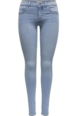 ONLY Onlrain Reg Skinny DNM Noos, , XXS x 30L